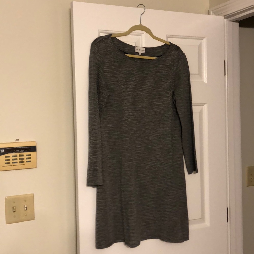 Thyme & Honey Gray Dress